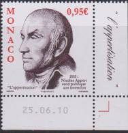 Monaco Mi 3004 - 200 Years Appertisation - 1810: Nicolas Appert Made His Invention Public - 2010 * * - Nuovi