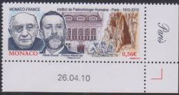 Monaco Mi 3000 100 Years Of The Institute Of Human Paleontology, Paris - Joint Issue With France - Breuil Albert I * * - Unused Stamps