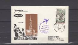 Premier Vol - First Flight - Erstflug / Niamey - Bruxelles   / Sabena - Covers & Documents