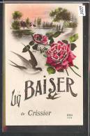 DISTRICT DE LAUSANNE /// UN BAISER DE CRISSIER - TB - Crissier