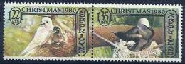 Norfolk Is 1980 Birds Aves Oiseaux Vegels Christmas - White Tern- Black Noddy  MNH - Gabbiani