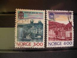 TIMBRE OBLITERE NORVEGE  YVERT N° 972.973 - Oblitérés