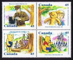 CANADA 1996 - Winnie L'Ourson W.Disney - 4v Neufs // Mnh - Ongebruikt