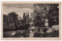 Cpa - Soest I. W. - Grosser Teich Mit Wiesekirche - Soest