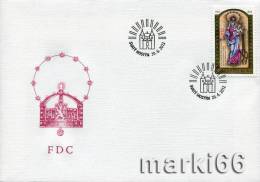 Czech Republic - 2012 - 100th Anniversary Of The Coronation Of Monument To Our Lady Of Hostyn - FDC (first Day Cover) - Covers & Documents