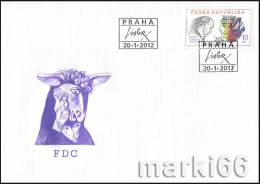 Czech Republic - 2012 - The Traditions Of Czech Stamp Production - Josef Liesler´s Birth Centenary - FDC - FDC