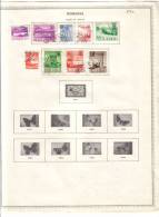 ROMANIA    Collection Of  Mounted Mint And Used As Per Scan. (5 SCANS) - Collezioni