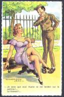 JEAN CHAPERON - HUMOUR - MILITAIRE - FILLE SEXY - Ed G PICARD 1117 - Chaperon, Jean
