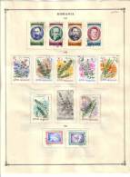 ROMANIA    Collection Of  Mounted Mint And Used As Per Scan. (4 SCANS) - Lotes & Colecciones