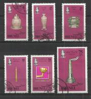 BRUNEI 1982 - ROYAL ATTRIBUTES - CPL. SET - USED OBLITERE GESTEMPELT USADOS - Brunei (...-1984)