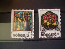 TIMBRE OBLITERE NORVEGE  YVERT N° 915.916 - Gebruikt