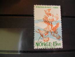 TIMBRE OBLITERE NORVEGE  YVERT N° 914 - Gebruikt