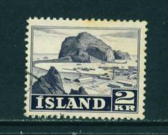 ICELAND - 1950 Pictorial Definitives 2k  Used As Scan - Usados