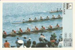 SPORT CARD No 207 - ROWING, Yugoslavia, 1981., Svijet Sporta, 10 X 15 Cm - Canottaggio