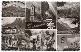 Cpsm - Gruss Aus Mittenwald - 1953 (9x14 Cm) - Mittenwald