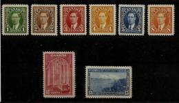 CANADA 1937 - 1938 SET TO 13c SG 357/364 UNMOUNTED MINT/MOUNTED MINT Cat £66 - Unused Stamps