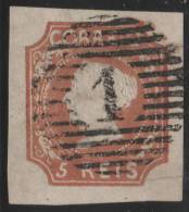 PORTUGAL 1853 - Yvert #1 - VFU - Used Stamps