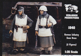 - VERLINDEN - Figurines German Infantry Snow Dress - 1/35°- Réf 1840 - Figurines