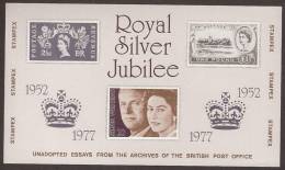 UK - Sheet Royal Silver Jubilee 1952-1977.  New/Postfrisch/MNH** - Unclassified