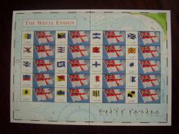 GB 2005 LABEL SHEET Issued 21st.June MNH THE WHITE ENSIGN. - Feuilles, Planches  Et Multiples