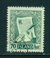ICELAND - 1953 Saga Of Burnt Njal 70a Used As Scan - Used Stamps