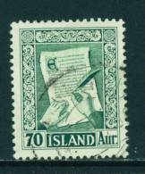 ICELAND - 1953 Saga Of Burnt Njal 70a Used As Scan - Used Stamps