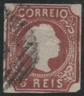 PORTUGAL 1855/58 - Yvert #5 - VFU (Very Rare!) - Used Stamps