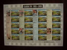 GB 2005 LABEL SHEET Issued 15th.September  MNH CLASSIC ITV. - Sheets, Plate Blocks & Multiples