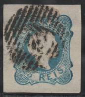 PORTUGAL 1855/56 - Yvert #6 - VFU - Used Stamps