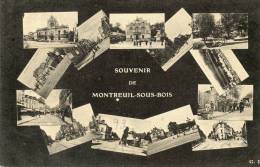 -  CPA  SOUVENIR  DE  MONTREUIL  SOUS  BOIS - Montreuil