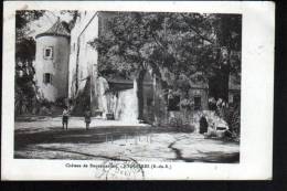 13 - EYGUIERES - CHATEAU DE ROQUEMARTINE - ENFANTS JOUANT AUX QUILLES - Eyguieres