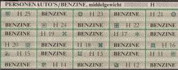 Netherlands Distribution Coupon For Petrol In The Second World War - Auto's/benzine - Vaticano