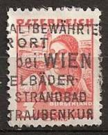 Österreich Stempel ""..Altbewährte..rort..b Ei Wien..elbäder-strandbad TRAUBENKUR"" - Bäderwesen