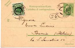 INTERO    POSTALE      AUSTRIA       CON       ANNULLO    ANTICA   FONTE    PEJO     1907 - Marcophilie