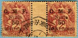 1920 Francobolli Di Francia Del 1900-06 N 46+46a - Andere & Zonder Classificatie