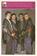 SPORT CARD No 302 - SHOOTERS GROUP (Novi Sad) , 1981., Yugoslavia, 10 X 15 Cm - Otros & Sin Clasificación