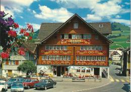 Appenzell. Landsgemeindeplatz. Hotel Säntis - Appenzell