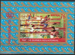 1976 Guinea Ecuatorial - Montreal '76 Olympic Games - Rowing, Roeien - Verano 1976: Montréal