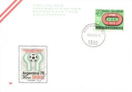 Österreich / Austria - Spezialbeleg / Special Document (m268) - 1978 – Argentine