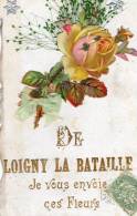 LOIGNY LA BATAILLE (28) Carte Fantaisie Souvenir - Autres & Non Classés
