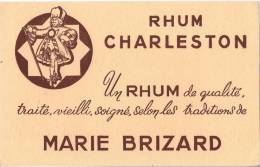 BUVARD RHUM CHARLESTON MARIE BRIZARD RHUM DE QUALITE - Liqueur & Bière