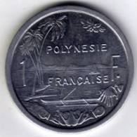 POLYNESIE FRANCAISE -  1 FRANC - 1965 - SUP - Französisch-Polynesien