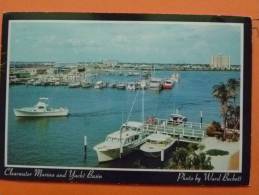 E1-etats -unis-florida-the Marina And Yacht Bassin Et Clearwater Beach-- - Clearwater