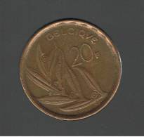 BELGIUM - BELGICA -  20 Francs  1982   KM159 - 20 Frank