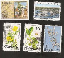 Barbados Used 5 Sellos - Barbados (1966-...)