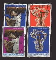 Vaticano ° -x- 1971 . Contro Le Discriminazioni Razziali. Unif. 500/503.  Usati - Used Stamps