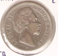MONEDA DE PLATA DE  ALEMANIA BAVIERA  DE 2 MARK DEL AÑO 1876 LETRA -D (COIN) SILVER,ARGENT. - Other & Unclassified