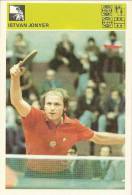 SPORT CARD No 176 - ISTVAN JONYER, Yugoslavia, 1981., 10 X 15 Cm - Tennis De Table