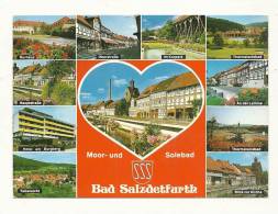 Cp, Allemagne, Bad Salzdetfurth,  Multi-Vues, Voyagée - Bad Salzdetfurth