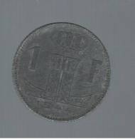 BELGIUM - BELGICA -   1   Franc   1944   KM128 - 1 Franc